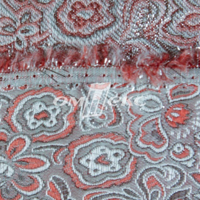 Ткань костюмная жаккард, 135 гр/м2, шир.150см, цвет красный№12 - купить в Мурманске. Цена 441.92 руб.