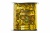 Пайетки "ОмТекс" на нитях, SILVER SHINING, 6 мм F / упак.91+/-1м, цв. 48 - золото - купить в Мурманске. Цена: 356.19 руб.