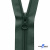 Спиральная молния Т5 890, 80 см, автомат, цвет т.зелёный - купить в Мурманске. Цена: 16.61 руб.