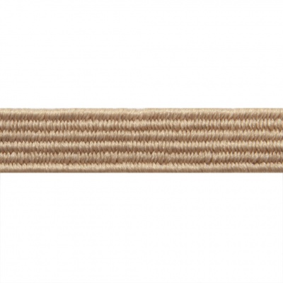 Резиновые нити с текстильным покрытием, шир. 6 мм ( упак.30 м/уп), цв.- 97-бежевый - купить в Мурманске. Цена: 152.05 руб.