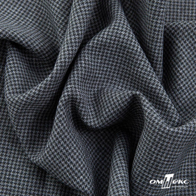 Ткань костюмная Пье-де-пуль 24013, 210 гр/м2, шир.150см, цвет чёрн/св.серый - купить в Мурманске. Цена 334.18 руб.