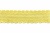 Тесьма кружевная 0621-1212А, шир. 45 мм/уп. 20+/-1 м, цвет 017-жёлтый - купить в Мурманске. Цена: 1 033.32 руб.