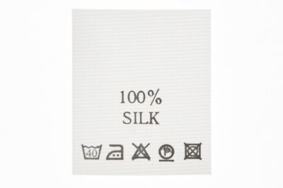 Состав и уход 100% Silk 200 шт - купить в Мурманске. Цена: 232.29 руб.