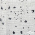 Ткань Муслин принт, 100% хлопок, 125 гр/м2, шир. 140 см, #2308 цв. 9 белый морская звезда - купить в Мурманске. Цена 413.11 руб.