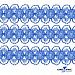 140-Кружево капрон 15мм цв.09-василек