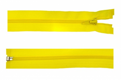 Спиральная молния Т5 131, 70 см, автомат, цвет жёлтый - купить в Мурманске. Цена: 16.21 руб.