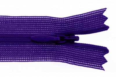 Молния потайная Т3 866, 20 см, капрон, цвет фиолетовый - купить в Мурманске. Цена: 5.27 руб.