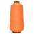 Нитки текстурированные некручёные 457, намот. 15 000 м, цвет оранжевый - купить в Мурманске. Цена: 204.10 руб.