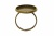 Заготовка для рукоделия металлическая фигурная для кольца 15мм - купить в Мурманске. Цена: 7.44 руб.