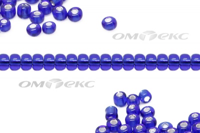 Бисер (SL) 11/0 ( упак.100 гр) цв.28 - синий - купить в Мурманске. Цена: 53.34 руб.