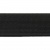 Резинка 25 мм Тканая, 13,75 гр/п.м, (бобина 25 +/-0,5 м) - черная  - купить в Мурманске. Цена: 11.67 руб.