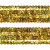 Тесьма с пайетками D16, шир. 20 мм/уп. 25+/-1 м, цвет золото - купить в Мурманске. Цена: 778.19 руб.