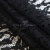 Кружевное полотно #2307, 145 гр/м2, шир.150см, цвет чёрный - купить в Мурманске. Цена 449.07 руб.