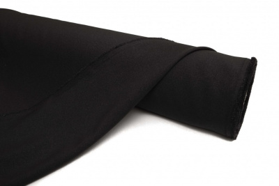 Ткань костюмная 24880 2022, 220 гр/м2, шир.150см, цвет чёрный - купить в Мурманске. Цена 446.45 руб.